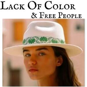 NWT Ivy Beverly Lack of Color Hat NWT Lack of Color Ivy Beverly Sun Hat White & Ivory Small  main image 2